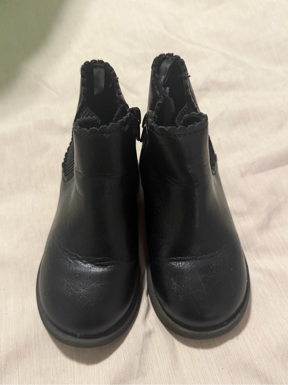 Kids Black Chelsea Booties - Classic Toddler Shoes